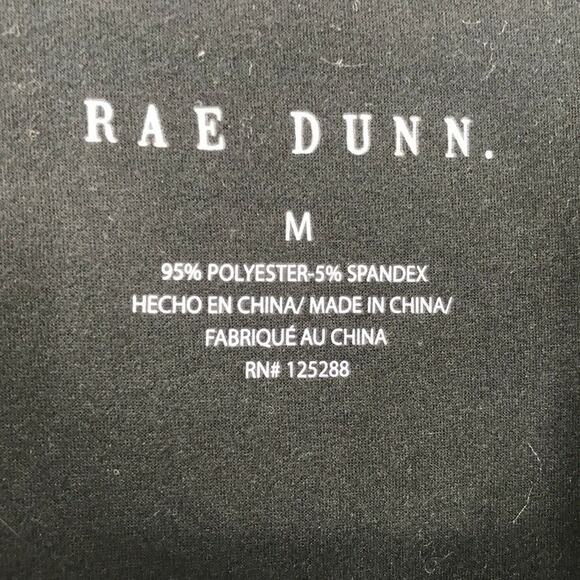 Rae Dunn Need Coffee Long Sleeve T-Shirt Black M - Picture 4 of 6